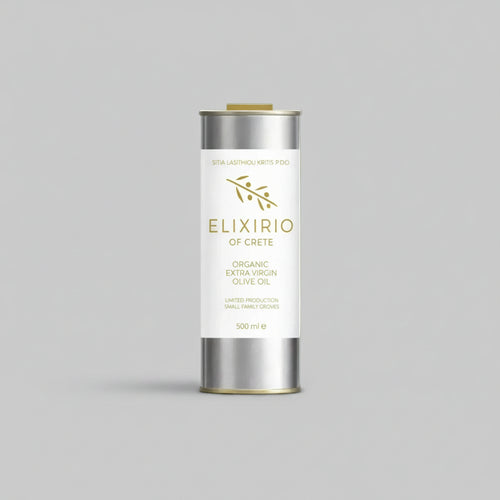 organic extra virgin olive oil from crete 500ml