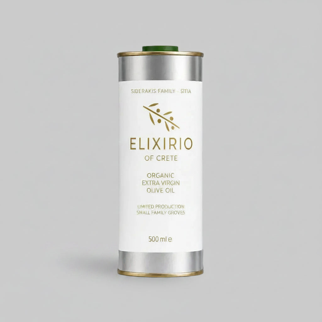 Organic Extra Virgin Olive Oil 500ml (Tin Can)
