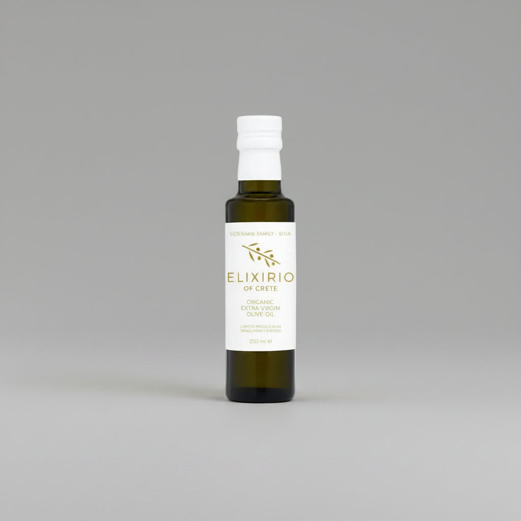 Organic Extra Virgin Olive Oil 250ml (Glass Bottle)