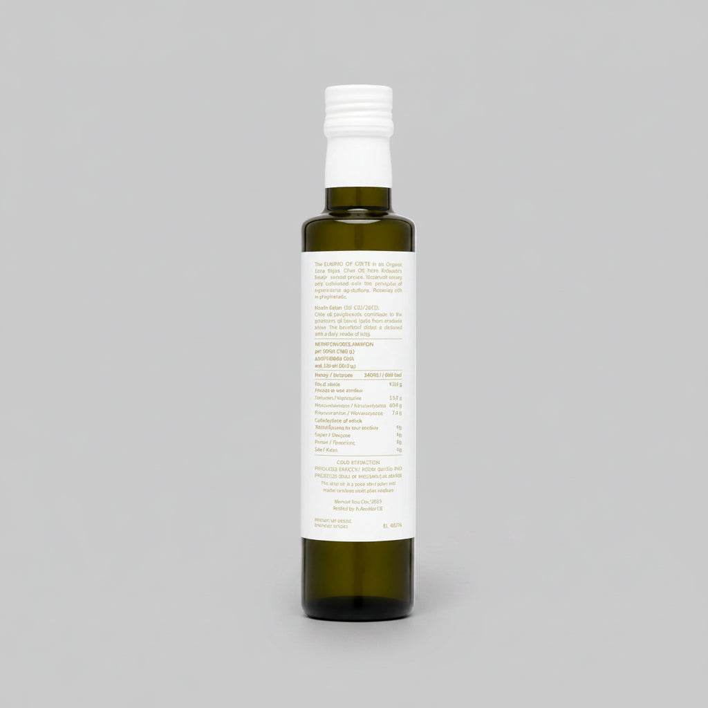 Organic Extra Virgin Olive Oil 500ml (Glass Bottle)