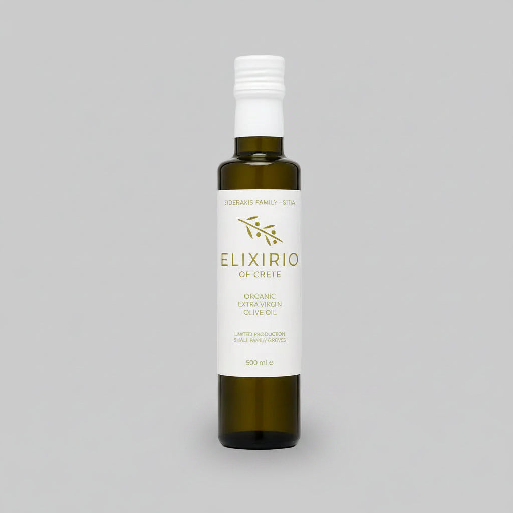 Organic Extra Virgin Olive Oil 500ml (Glass Bottle)
